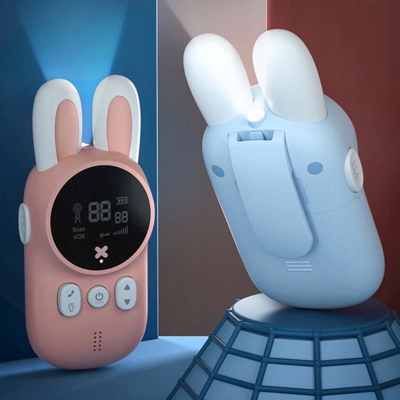 Red Walkie Talkie Dla Dzieci Królik Krótkofalówki 2szt. - zdjęcie 6 Red Walkie Talkie Dla Dzieci Królik Krótkofalówki 2szt.