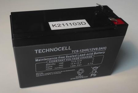 Technocell Akumulator 12V 9Ah Tc 9-12 T2 Hr (TC912T2HR)