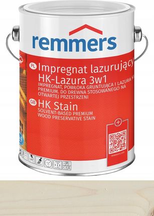 Remmers Hk-Lasur Impregnat Do Drewna Biały 0,1l