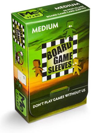 Arcane Tinmen Board Game Sleeves Medium 56x87mm Non Glare (50)