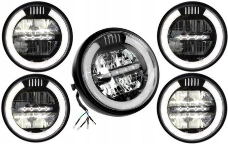 Moretti Reflektor Lampa Led Motorower Racer Bober