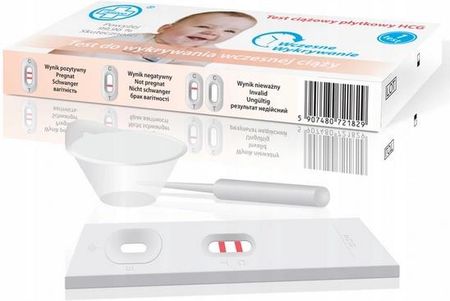 Testeo Test Ciążowy Płytkowy 1Szt - zdjęcie 3