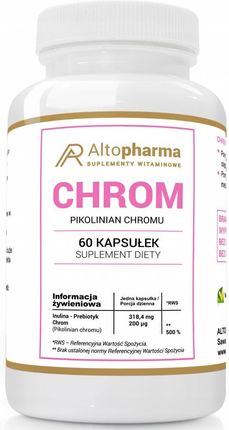 Altopharma Chrom 200µg 60Kaps