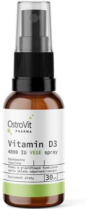 OstroVit Pharma Vitamin D3 4000 Vege spay 30ml