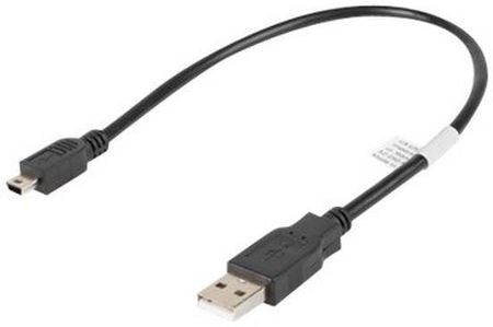 Kabel USB LANBERG miniUSB typu B 0.3 (CAUSBK10CC0003BK)