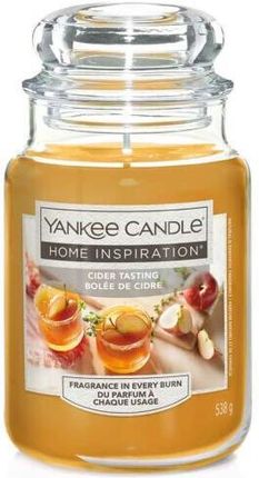 Yankee Candle Świeca Zapachowa W Słoiku Home Inspiration Cider Tasting 538 G 7284741790931