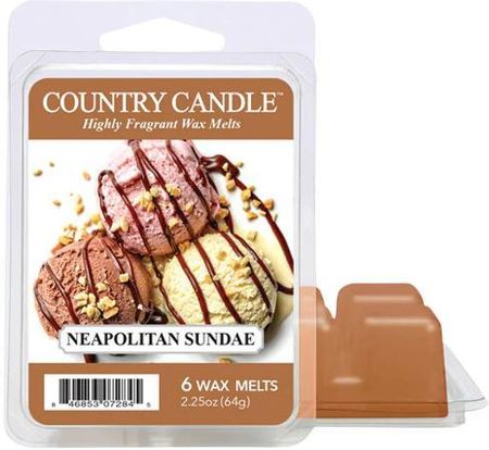Country Candle Wosk Zapachowy Neapolitan Sundae Wax Melt 754082