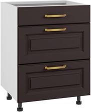 Zdjęcie Bristol Szafka Dolna Ds 60 2W 1N Modernbox Czarny Mat 100339500 - Skępe