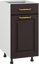 Zdjęcie Bristol Szafka Dolna D1S 40 Blum Czarny Mat 100339521 - Jastarnia