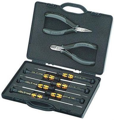 Knipex zestaw narzędzi dla elektroników 002018ESD