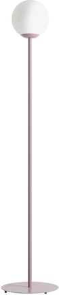 Aldex Kulista lampa podłogowa Pinne nowoczesna ball fioletowa biała 