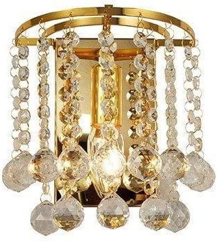 Reality Lampa kinkiet London Crystal złota,gold 22770103 (22770103)
