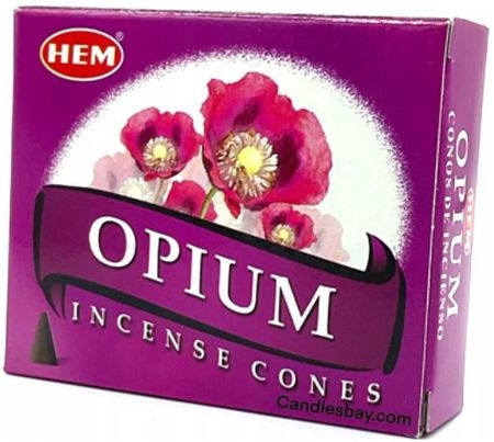Hem Kadzidełka Stożkowe Opium 10Szt. Stożki