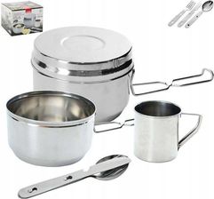 Zdjęcie Orion Menażka Turystyczna Harcerska Wojskowa 3 Elementy Stalowa 7El  - Stęszew