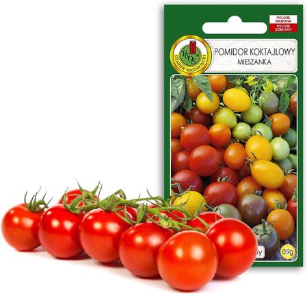 Mieszanka Pomidorów Koktajlowych Świeże Nasiona Naturalne 0.9G