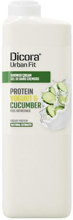 Dicora Urban Fit Dicora Kremowy Żel Pod Prysznic Proteiny Jogurtu I Ogórek Urban Fit Shower Cream Protein Yogurt & Cucumber 750 Ml