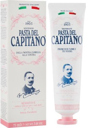 Pasta Del Capitano Pasta Do Wrażliwych Zębów Premium Collection Sensitive Toothpaste 75 Ml