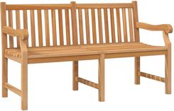 Zdjęcie Ławka Ogrodowa 150 Cm Lite Drewno Tekowe - Kętrzyn