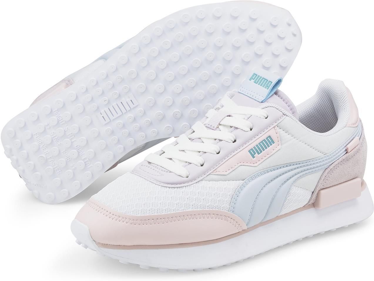 Buty sportowe damskie Puma FUTURE RIDER PASTEL WNS białe 38368301