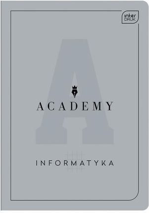 Interdruk Interdruk Zeszyt A5 Academy 60 Kartek W Kratkę Informatyka