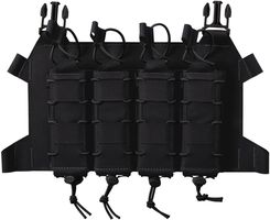 Zdjęcie Ładownica Direct Action Skeletonized Quad SMG Flap - Black (PC-SK4S-CD5-BLK) - Łaziska Górne