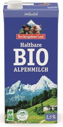 Berchtesgadener Mleko Alpejskie Uht Min. 3,5 % Tłuszczu Bio 1L