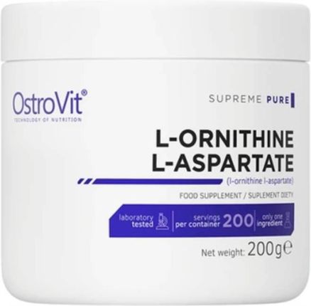 Ostrovit Supreme Pure L Ornithine Aspartate 200G