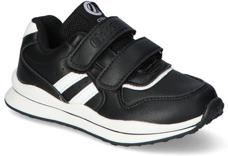 Sneakersy dziecięce Wygodne E-77 Czarne E-77 Czarne