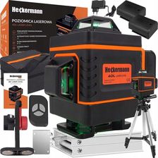 Zdjęcie Heckermann Laser Krzyżowy 4D + Statyw + Bateria 28688 - Radzyń Chełmiński