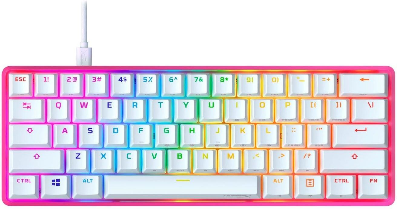 Klawiatura HyperX Alloy Origins 60 Pink (572Y6AA) - Opinie i