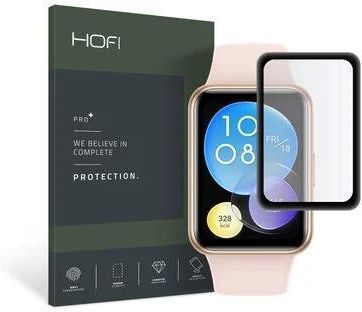 Hofi Szkło hybrydowe Hybrid Pro+ do Huawei Watch Fit 2 Czarny
