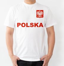 Poczpol Biała Kibica Reprezentacji Polski 43369A - Koszulki kibica