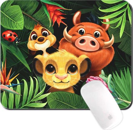 Podkładka pod mysz Simba i Przyjaciele 003 Disney Wielobarwny