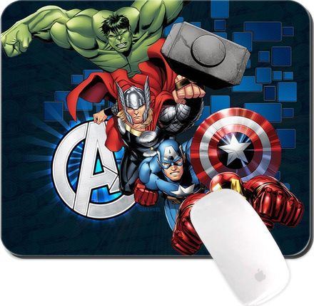 Podkładka pod mysz Avengers 001 Marvel Granatowy