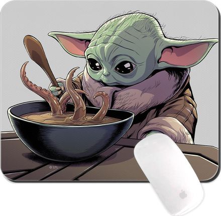 Podkładka pod mysz Baby Yoda 027 Star Wars Wielobarwny