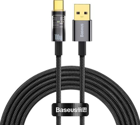 Baseus Kabel USB do USB-C Explorer 100W 2m Czarny
