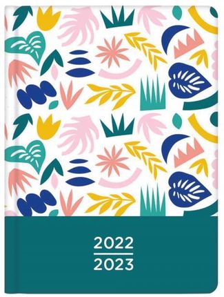 Kalendarz 2022/2023 B6 18 miesięczny Kwiaty