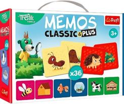 Trefl Memos Classic Plus Zwierzęta i ich dom 02333