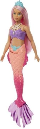 Barbie Syrenka koralowo-różowy ogon HGR09
