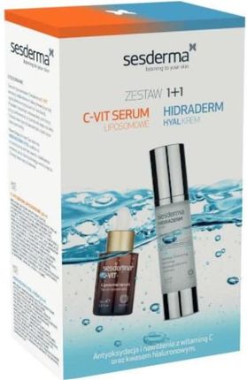 Sesderma Zestaw C-Vit Serum liposomowe 30ml + Hidraderm Hyal krem 50ml 