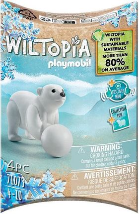 Playmobil 71073 Wiltopia Mały Niedźwiedź Polarny