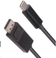 PREMIUMCORD KABEL USB-C MALE NA DP1.4 8K DISPLAYPORT 2M (44599)
