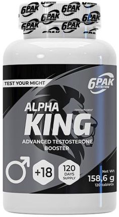 6PAK Alpha King Testosterone Booster - 120tabl.