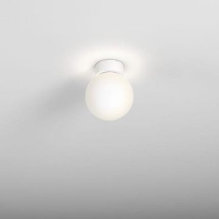 Lampa sufitowa biała MODERN BALL simple midi LED hermetic natynkowy Aqform 47000-M930-D0-00-13