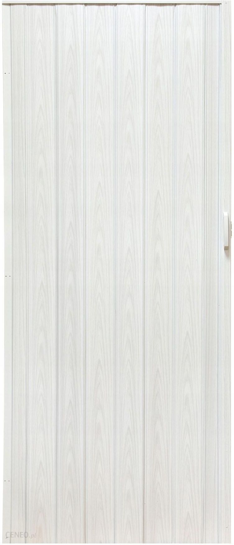 Gockowiak Drzwi Harmonijkowe Przesuwne Biały Dąb 004 100cm