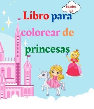 Libro para colorear de princesas