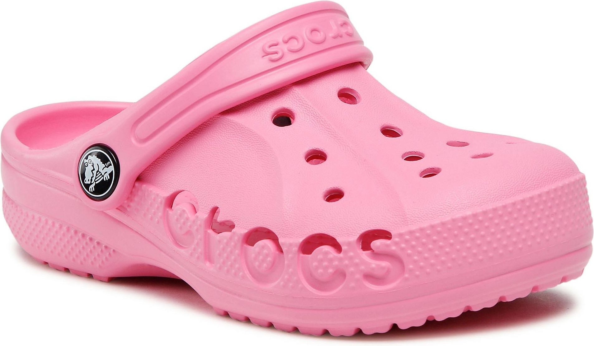 fur pink crocs