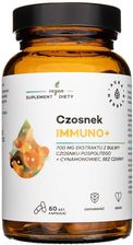 AURA HERBALS Czosnek Immuno+ (Odporność organizmu) 60 Kapsułek
