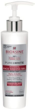 BIOXSINE PURE & WHITE Wybielający żel do mycia twarzy 200ml