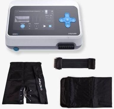 Zestaw BEAUTY do drenażu limfatycznego CarePump (aparat Expert8 + mankiet krótkie spodnie + mankiet na biodra i brzuch)